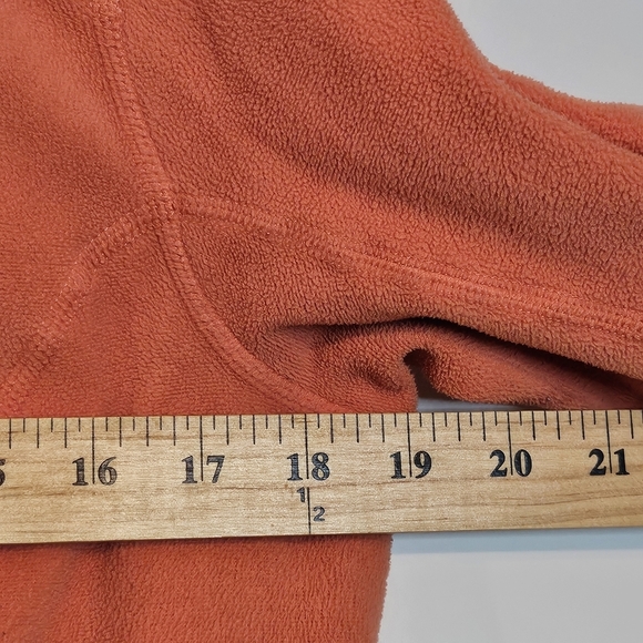 The North Face Glacier 1/4 Zip Fleece Pullover Wmns Medium Tropical Coral #A7YP - Picture 6 of 11